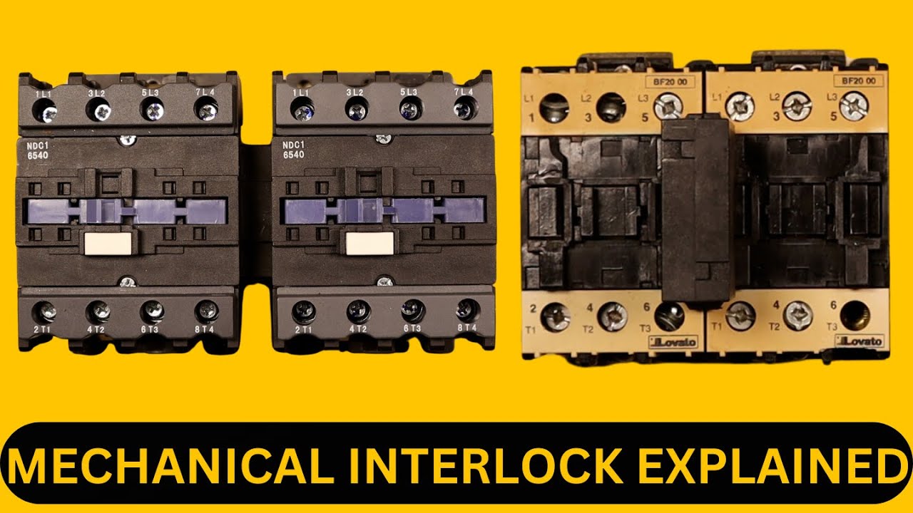 Mechanical Interlocks in Contactors: How They Work & Why You Need Them!