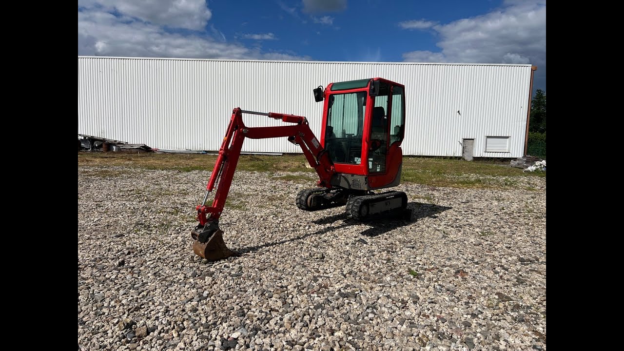 YANMAR SV18 - Mini-pelle 1T8 - ARDENMACHINE