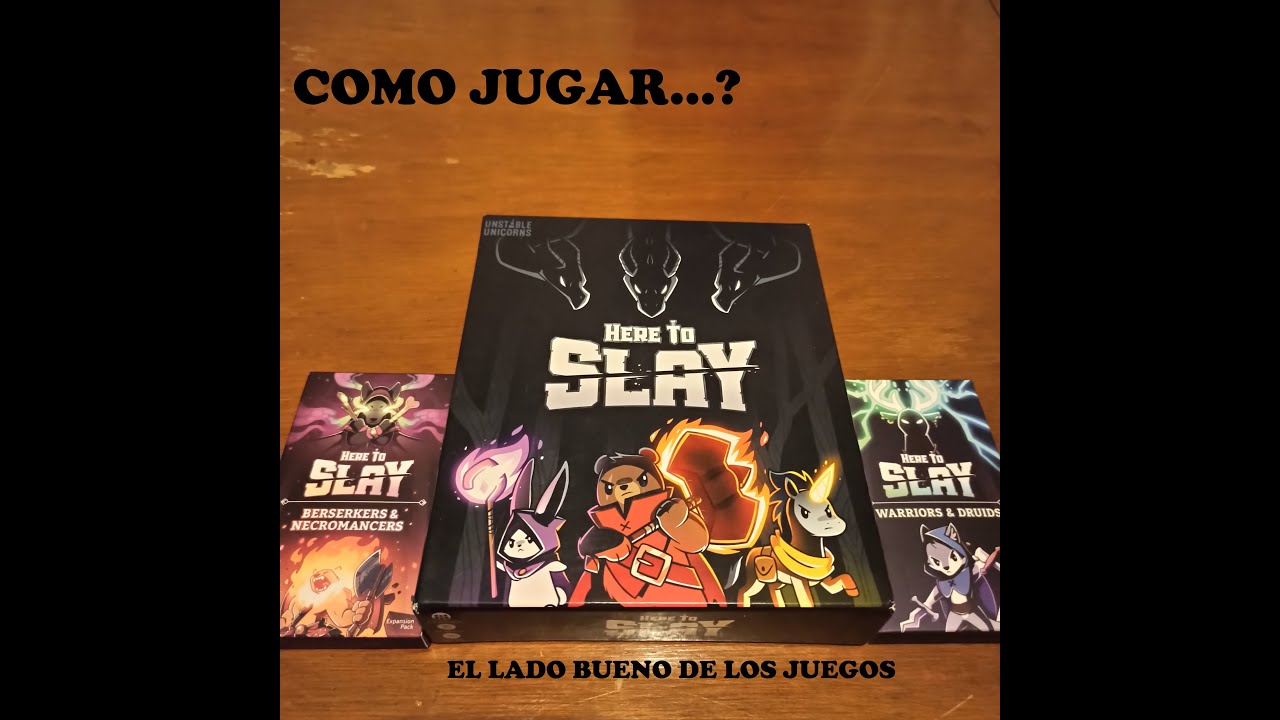 Como jugar... Here to Slay || En español