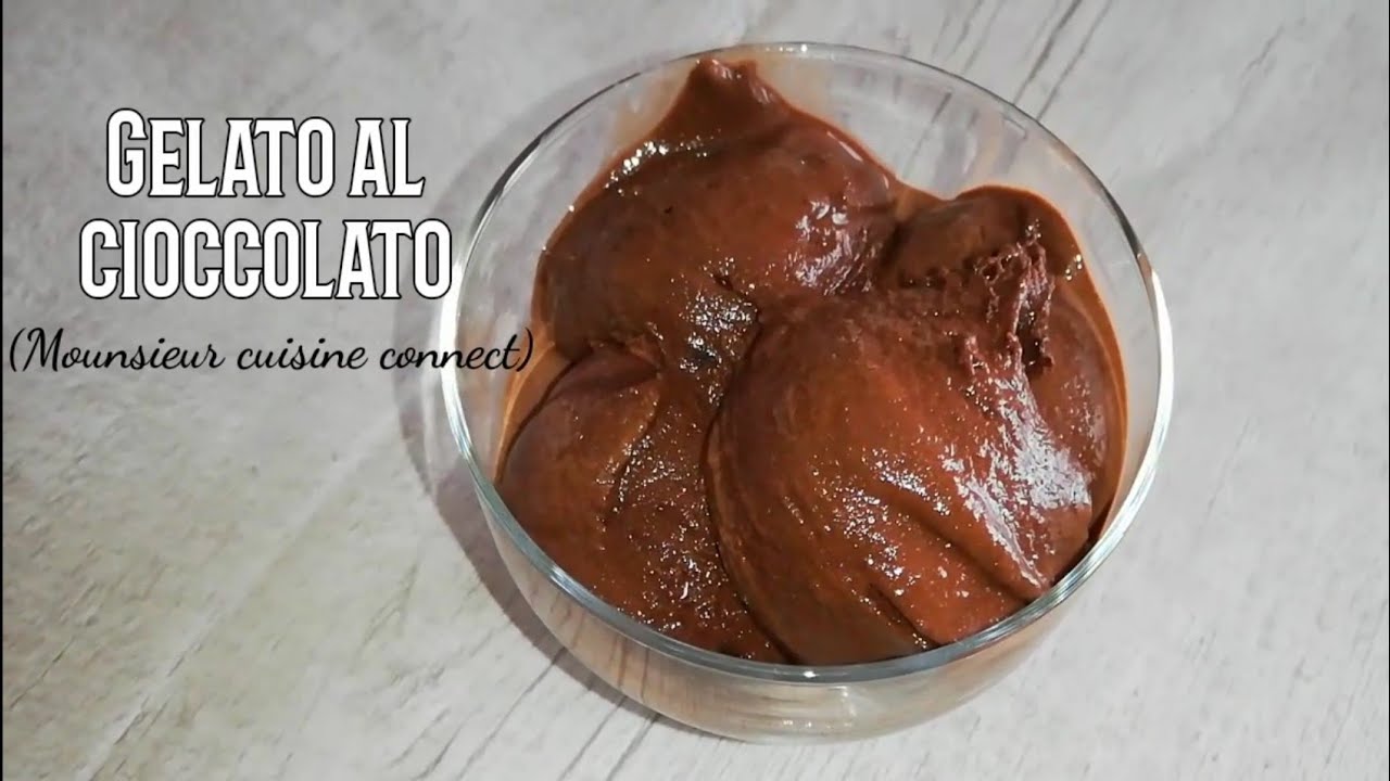 Gelato al cioccolato (mounsieur cuisine connect e plus)