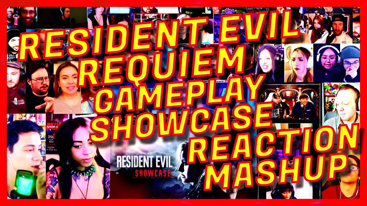RESIDENT EVIL: REQUIEM - GAMEPLAY SHOWCASE - REACTION MASHUP - OVERVIEW JANUARY 15 2026 - [AR]