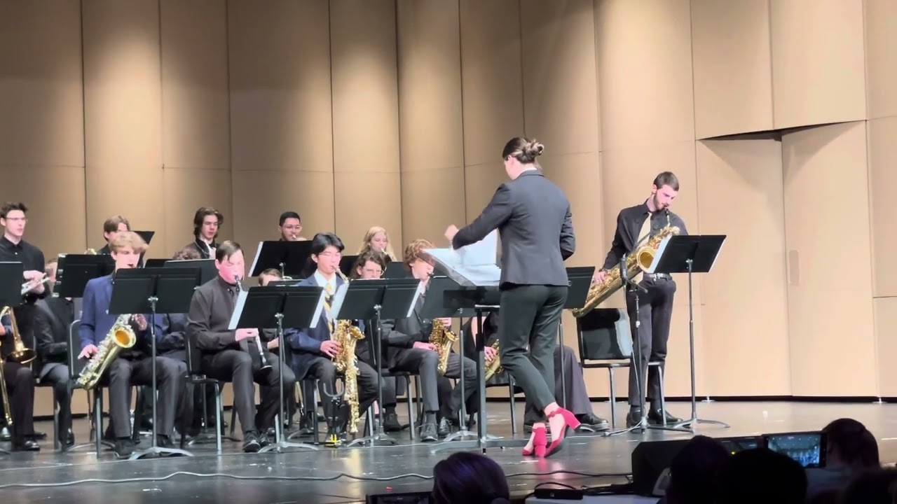 Sing, Sing, Sing by Louis Prima Arr. Goodwin | Bentonville West Jazz Ensemble | 2025 Spring Concert