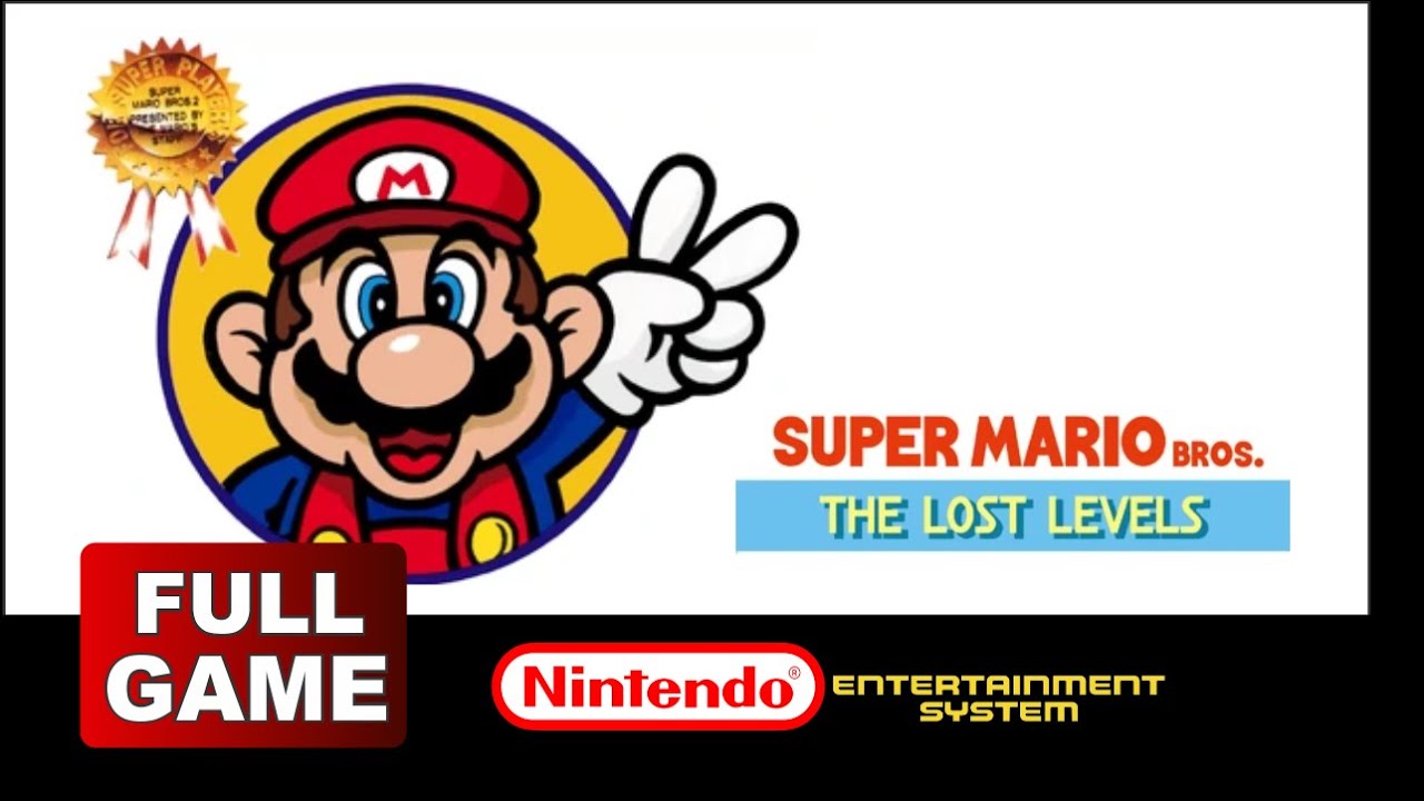 Super Mario Bros.: The Lost Levels [Mario] (NES) – Longplay Full Game