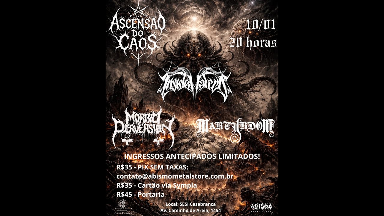 Morbid Perversion - Live At Ascenção Do Caos 1 - (10-01-2026) SESI Casa Branca