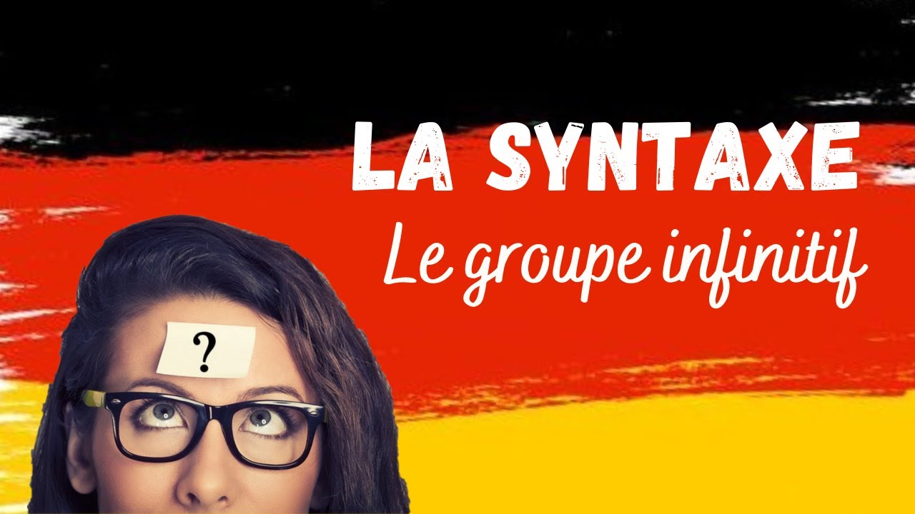 Le groupe infinitif