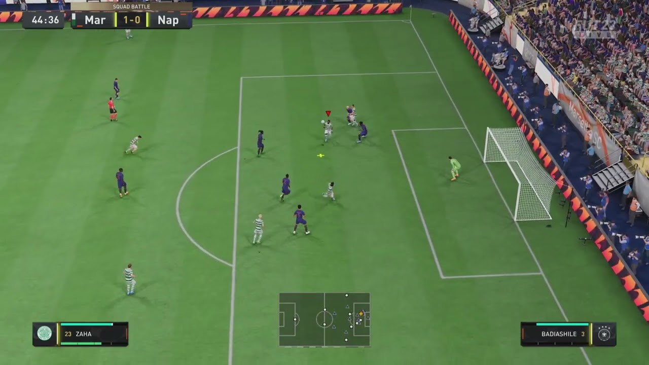 Scoring an insane goal with shapeshifter zaha
