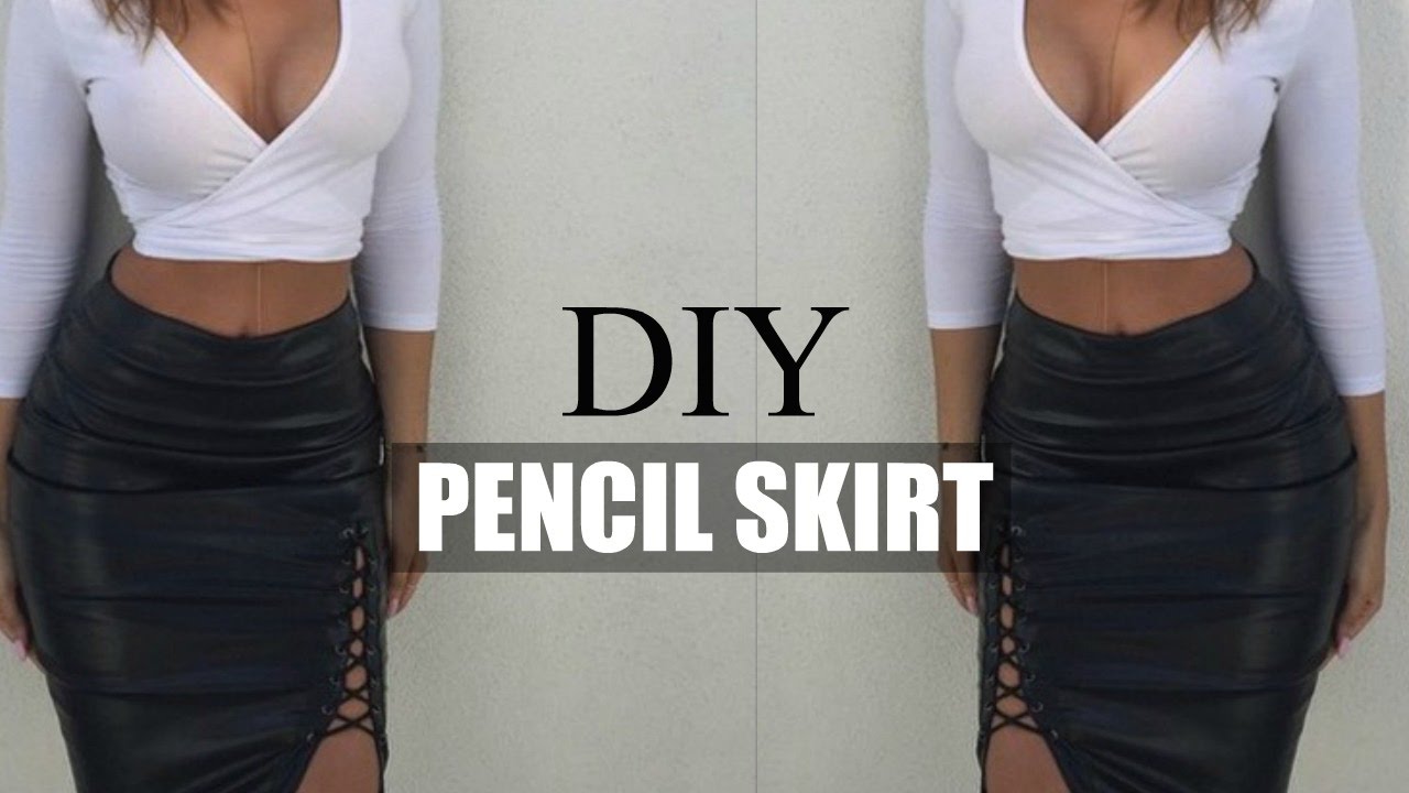 DIY SEWING BASICS | HOW TO MAKE A MIDI PENCIL SKIRT