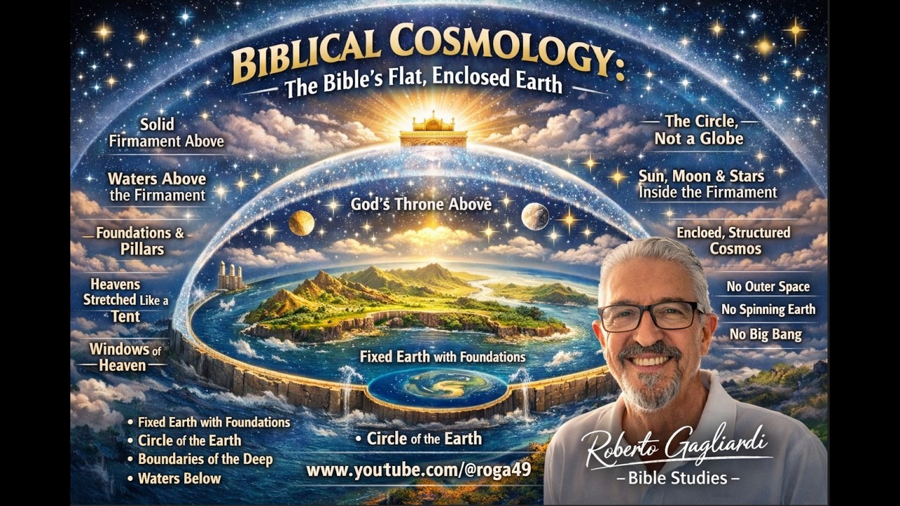 Let’s trace the actual King James Bible passages that reinforce the same cosmology described in Gen1