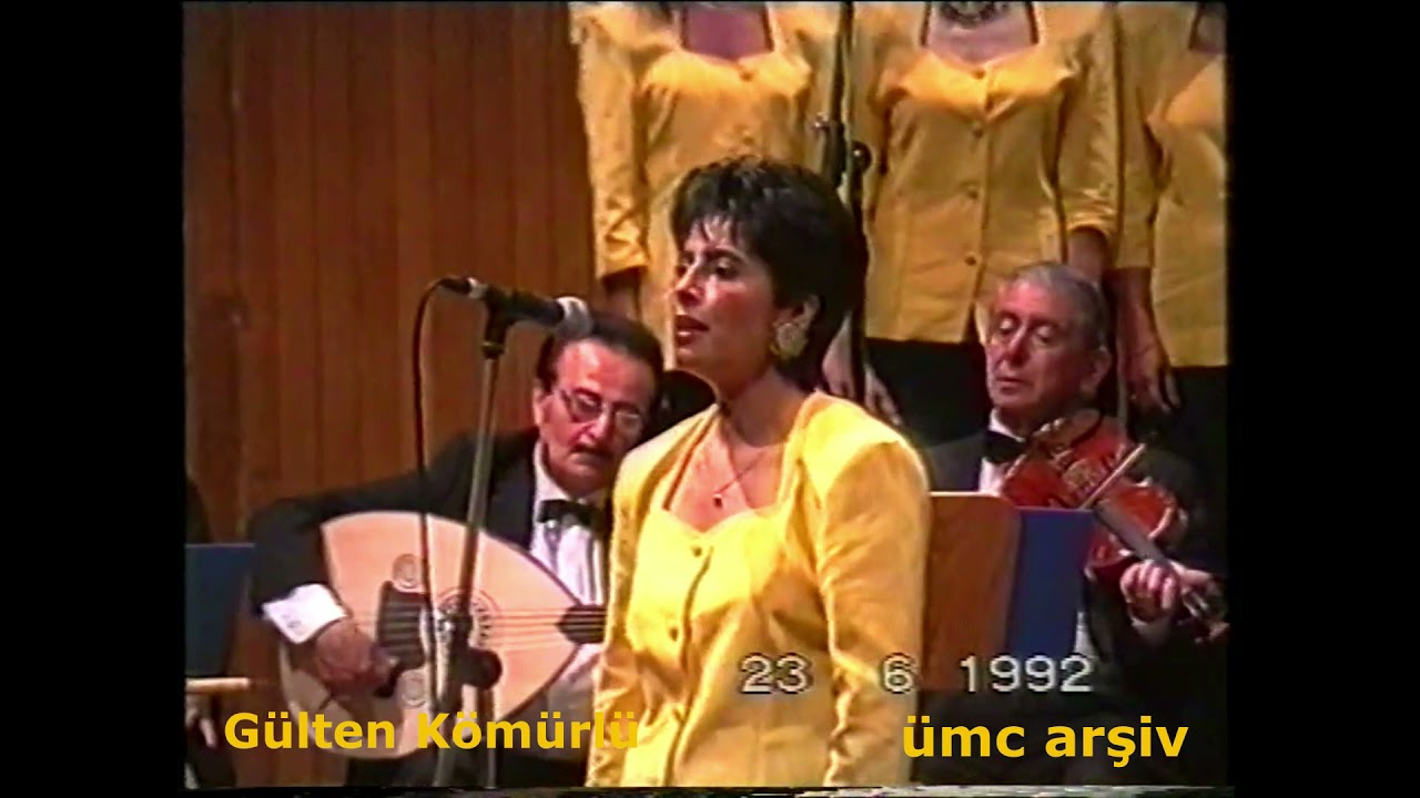 Gülten Kömürlü- Sen gül dalında gonca - ÜMC-Uluslararası İstanbul Festivali    AKM konseri