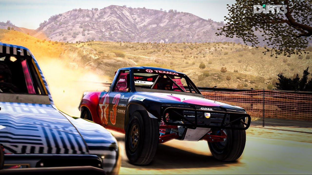 Stadium trucks on high speed stage | DiRT 3 ACAT Gameplay (IA max difficulty)