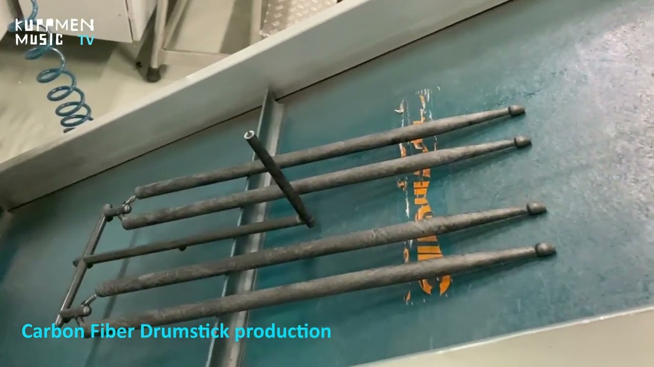 Kuppmen Carbon Fiber Drumstick production