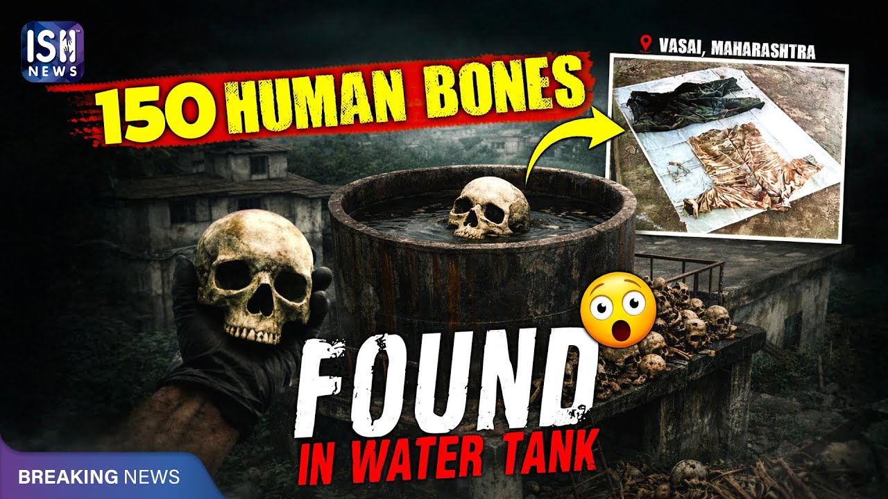 150 Human Bones Found in Abandoned Water Tank | ISH News