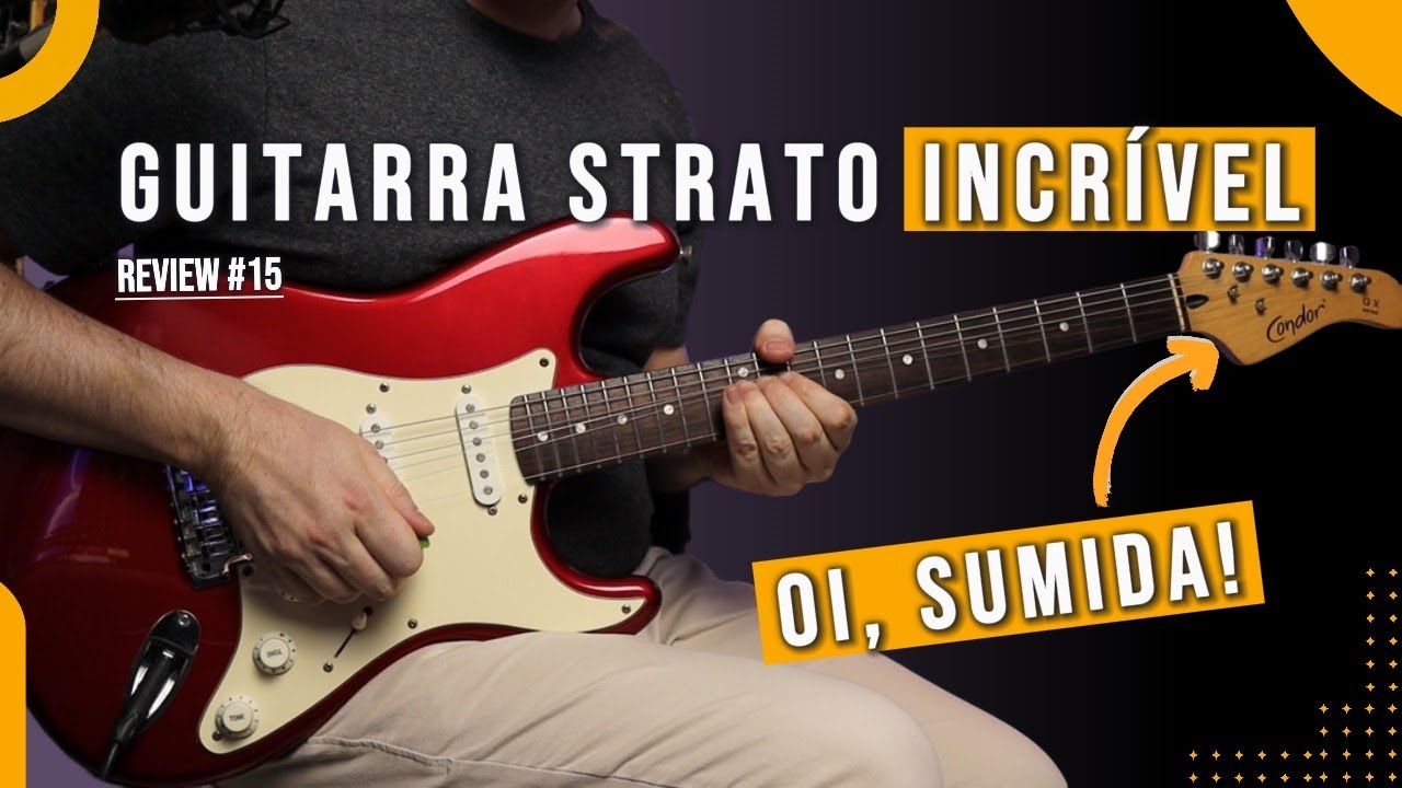 Guitarra Strato HSS barata e acima da média | Condor RX 30s | Review #15