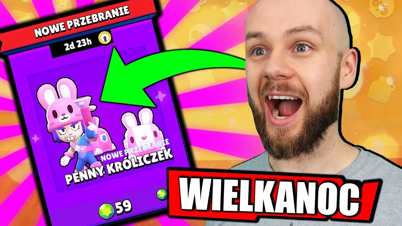 *NOWE* WIELKANOCNE PRZEBRANIE - PENNY KR&Oacute;LICZEK - BRAWL STARS