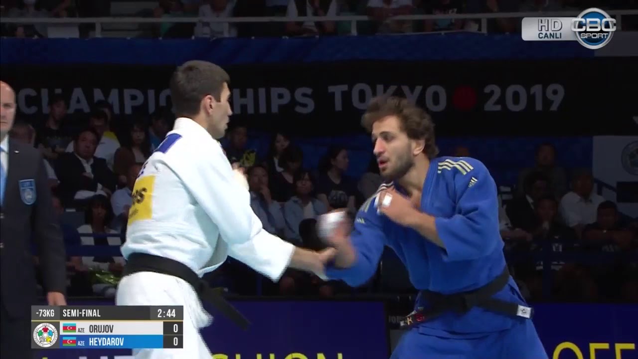 Rustam Orujov vs Hidayet Heyderov Semi Final (Yarim Final)World Judo Championships 2019