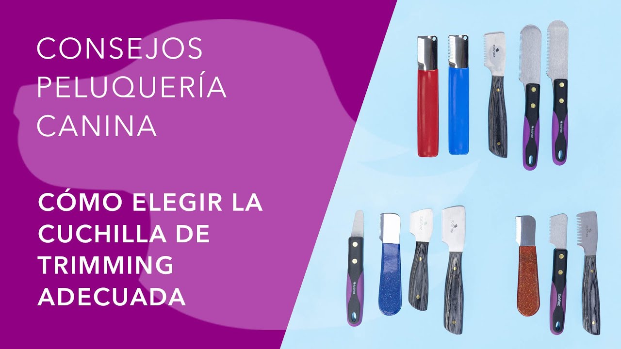 CÓMO ELEGIR LA CUCHILLA DE TRIMMING ADECUADA PARA LA PELUQUERÍA CANINA