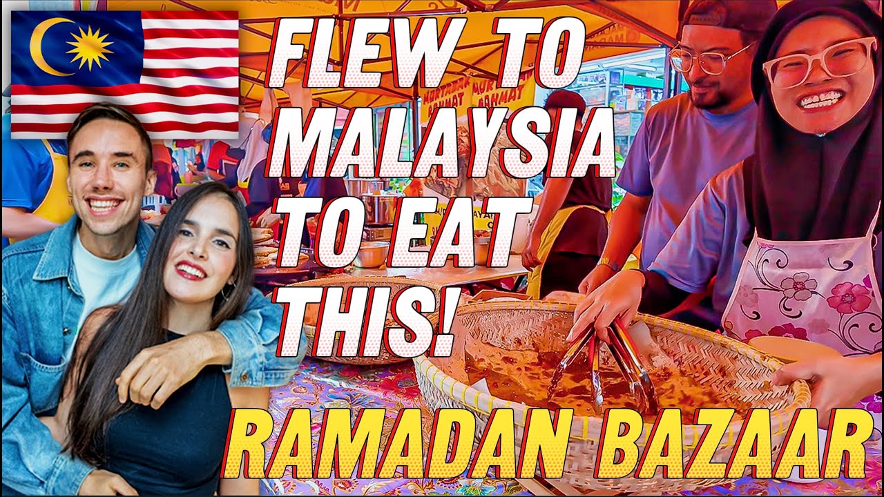We Flew BACK to Malaysia for this Ramadan Bazaar... 🇲🇾 | Kuala Lumpur 2025