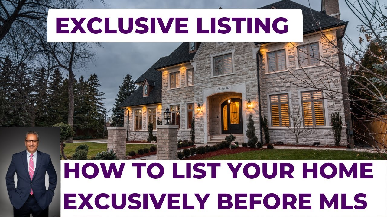 What is an exclusive listing