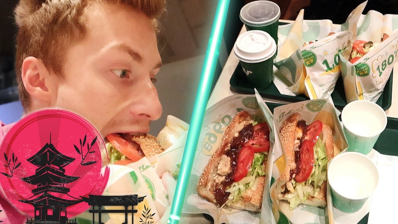 Miltä maistui japanilainen Subway? | Joona Japanissa