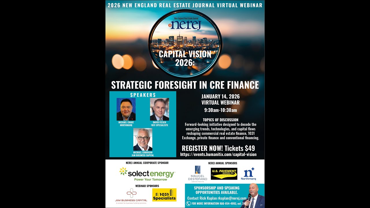 NEREJ Capital Vision 2026 Webinar