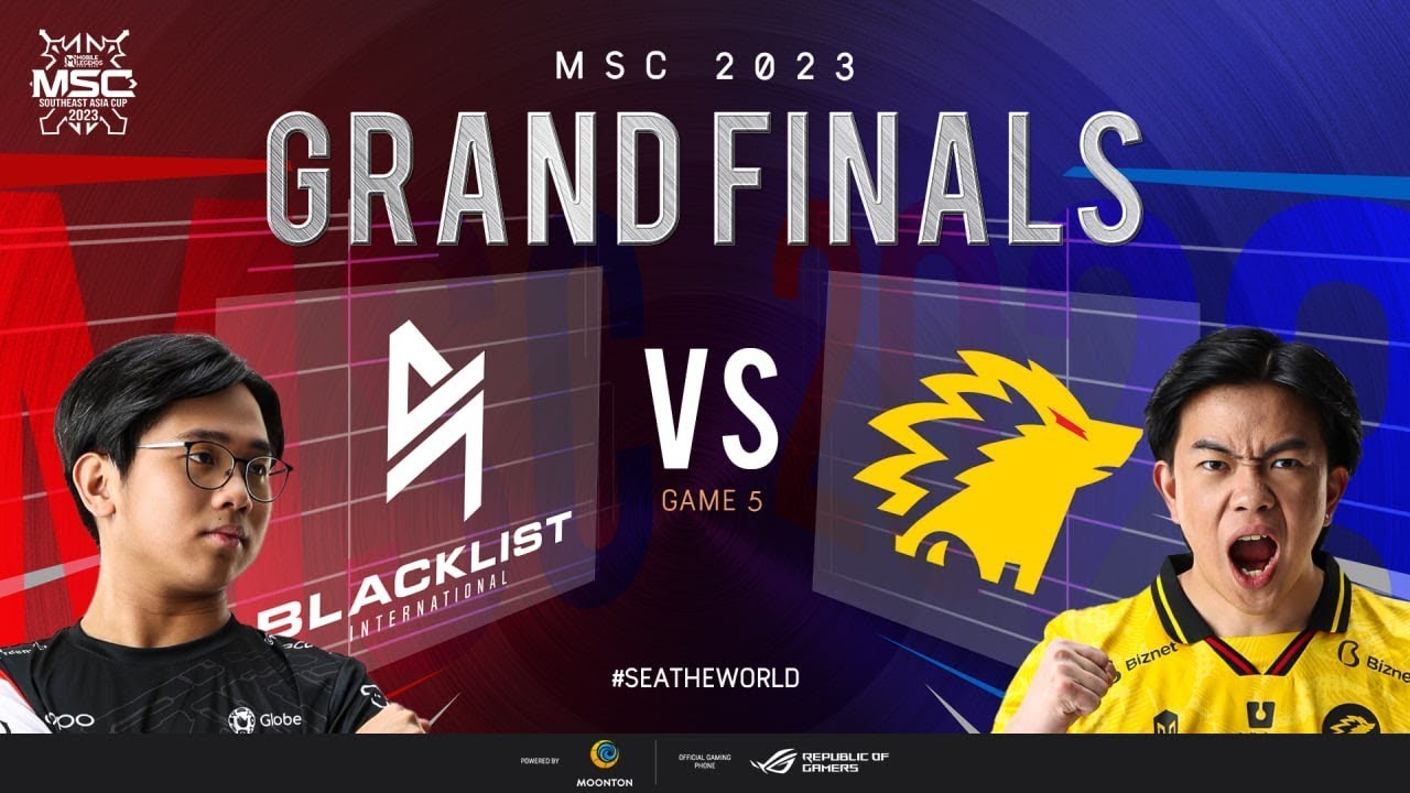 [EN] MSC Grand Finals | BLACKLIST INTERNATIONAL VS ONIC | Game 5