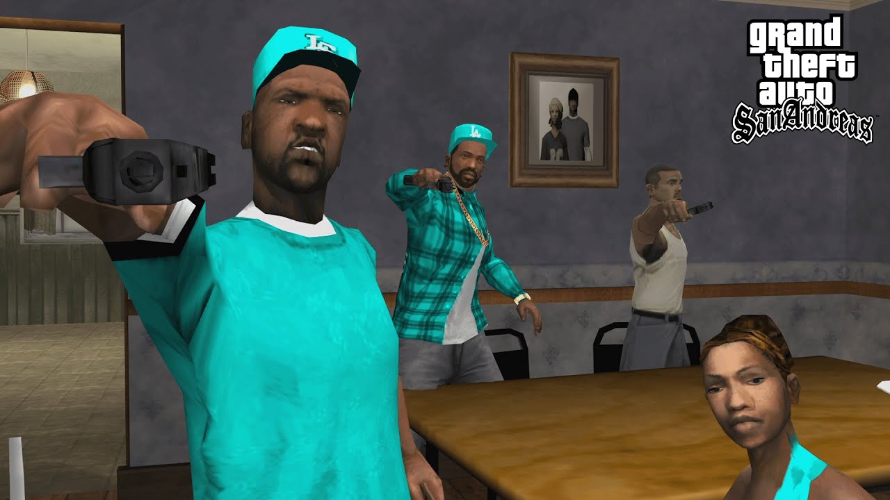 Aztecas vs Ballas End Of The Line Mission in GTA San Andreas! (Gang Switch)