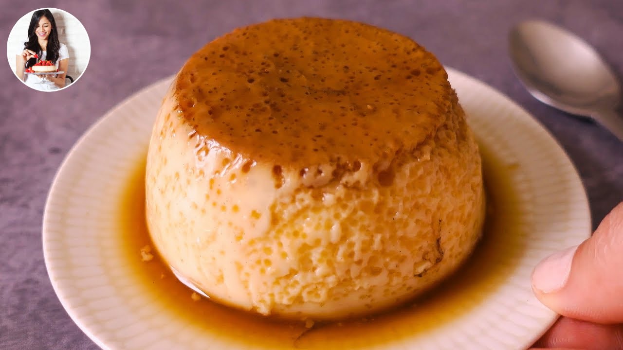 🍮 Haz este FLAN SALUDABLE y SIN HORNO 🍮 !! Fácil - en poco tiempo -| Auxy