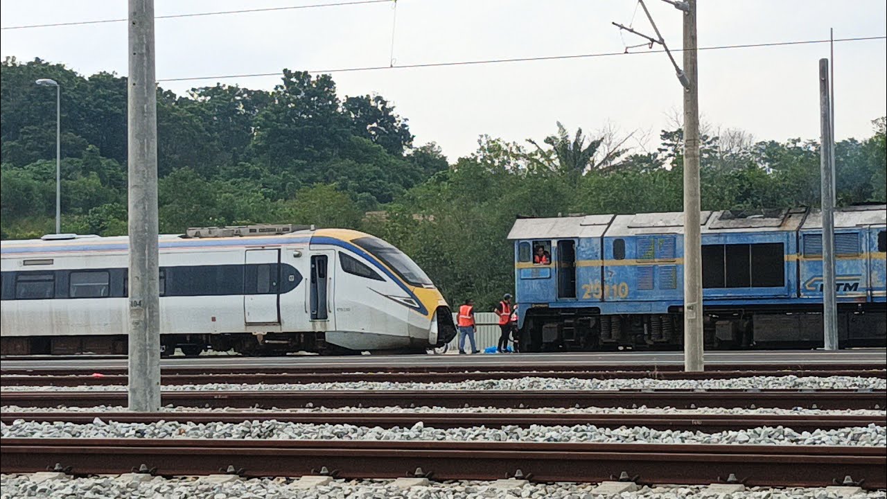 14/07/2025 | KTMB | New Train Service Introduction Trainspotting Session | Kempas Baru