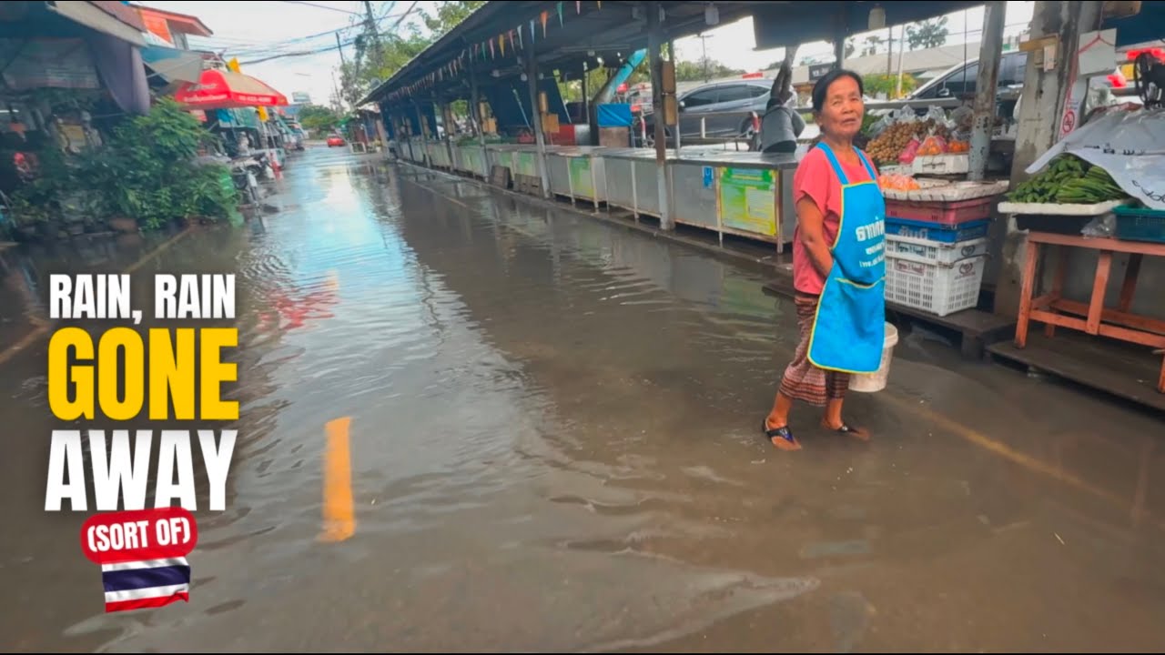 🇹🇭 Жизнь возвращается в нормальное русло после наводнения в Кхонкэне, Таиланд