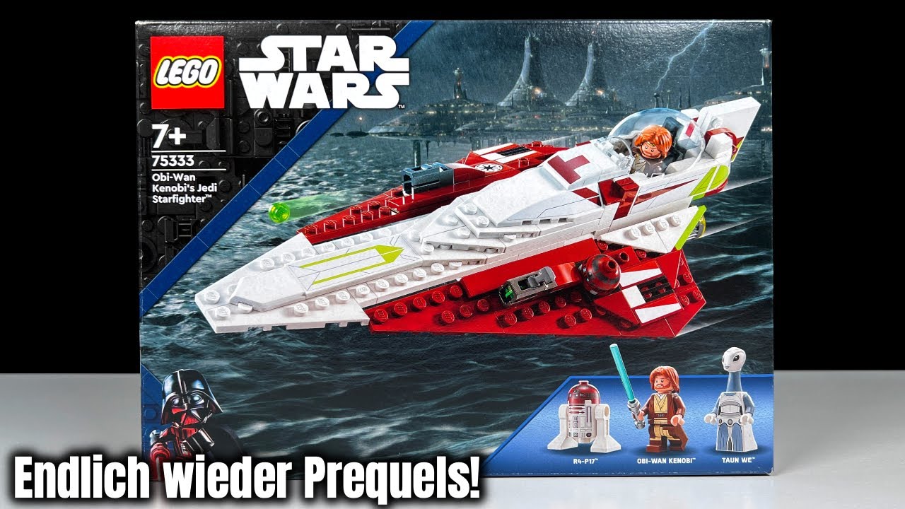 Wäre eins der besten 30€ Sets... | LEGO Star Wars 'Obi-Wan Kenobis Jedi Starfighter' Review 75333!
