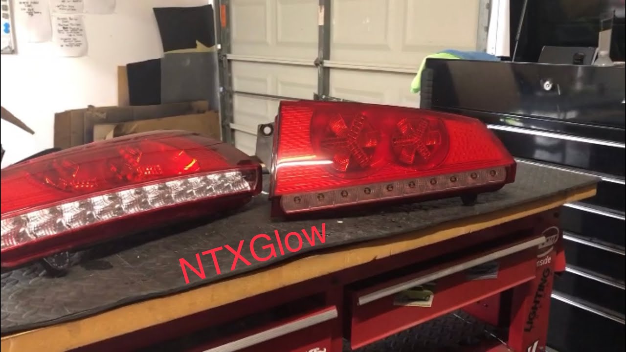 Building Lamborghini Murcielago show mode tail lights in 5 minutes - NTXGLOW