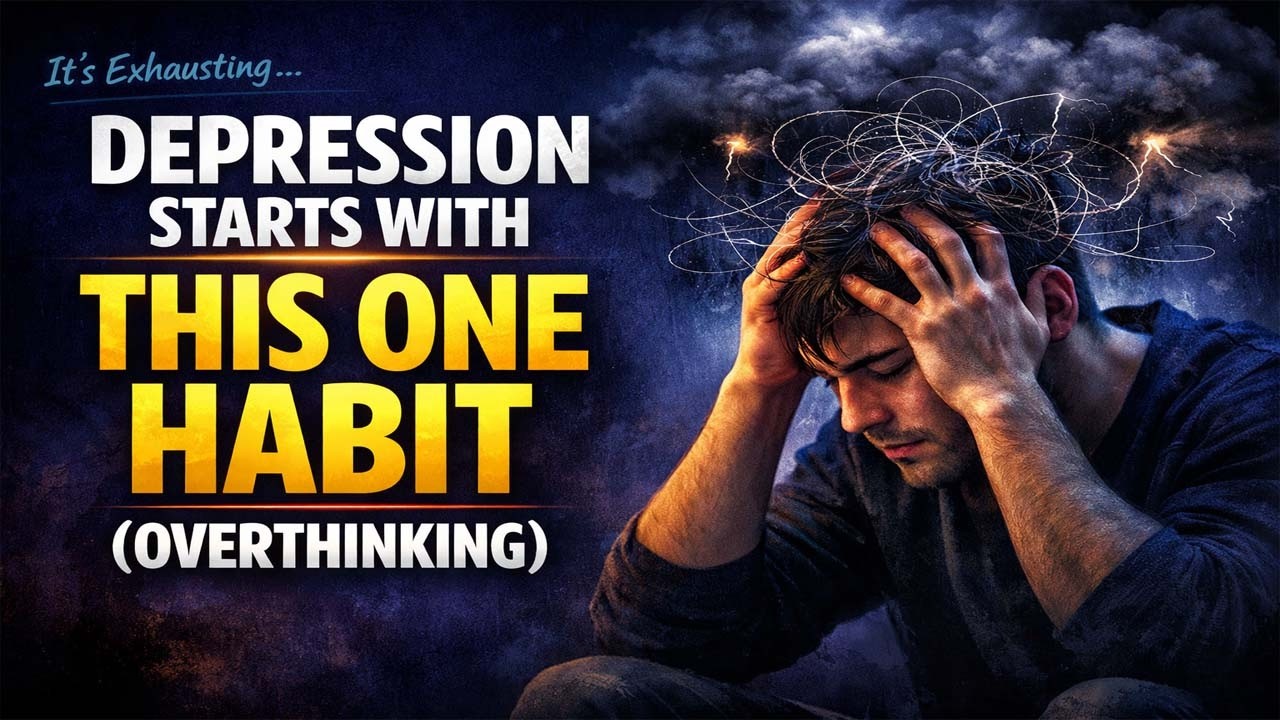 Depression Starts With This One Habit (Overthinking)