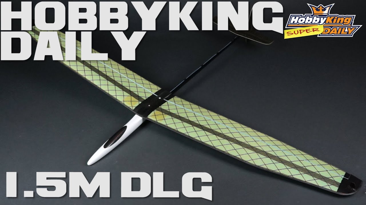 HobbyKing Super Daily - 1,5-метровый дискообразный планер с запуском от диска.