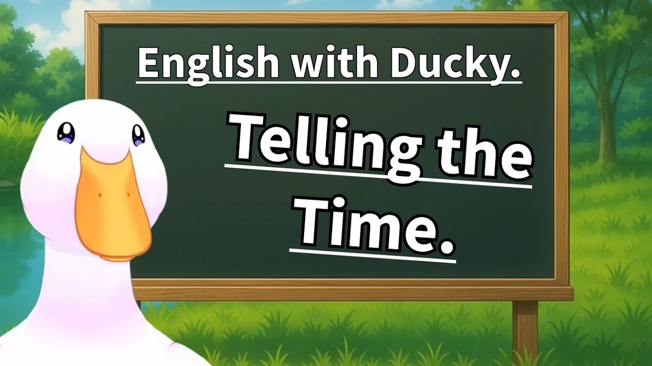 The EASIEST Way to Tell Time in English - Perfect for Beginners!