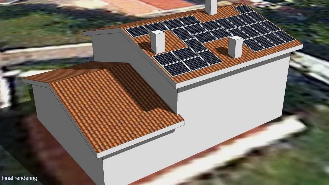 دورة سكتش اب، تصميم الانظمة الشمسية، تعلم الأوامر الرئيسية .. Solar System design 1