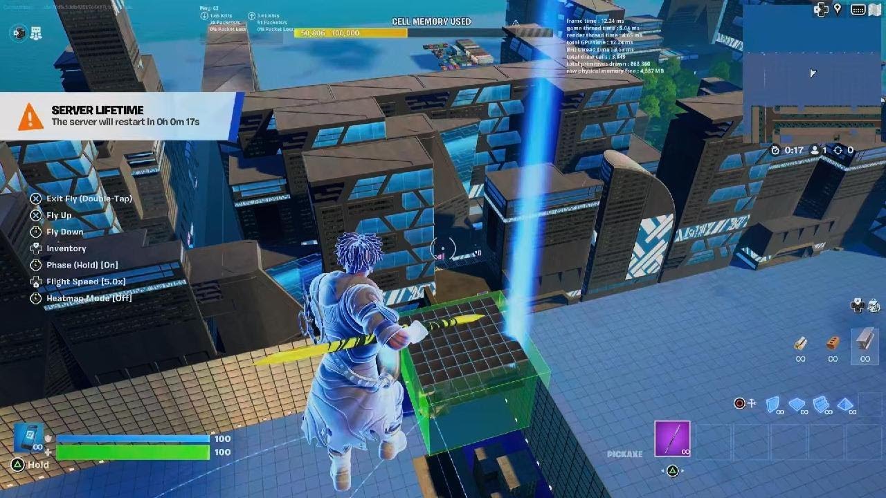 Fortnite creative restart