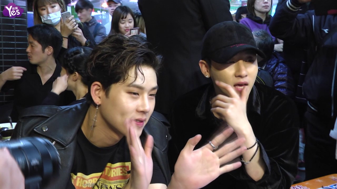 【3年前】獨家直擊！MONSTA X偷溜逛夜市 苦等雞腿排被群眾包圍