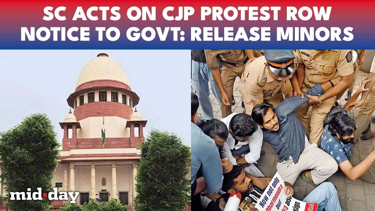 CJP Protest Case MAJOR TURN: SC Orders SIT, Directs Release Of Minors In CJP Protest Case
