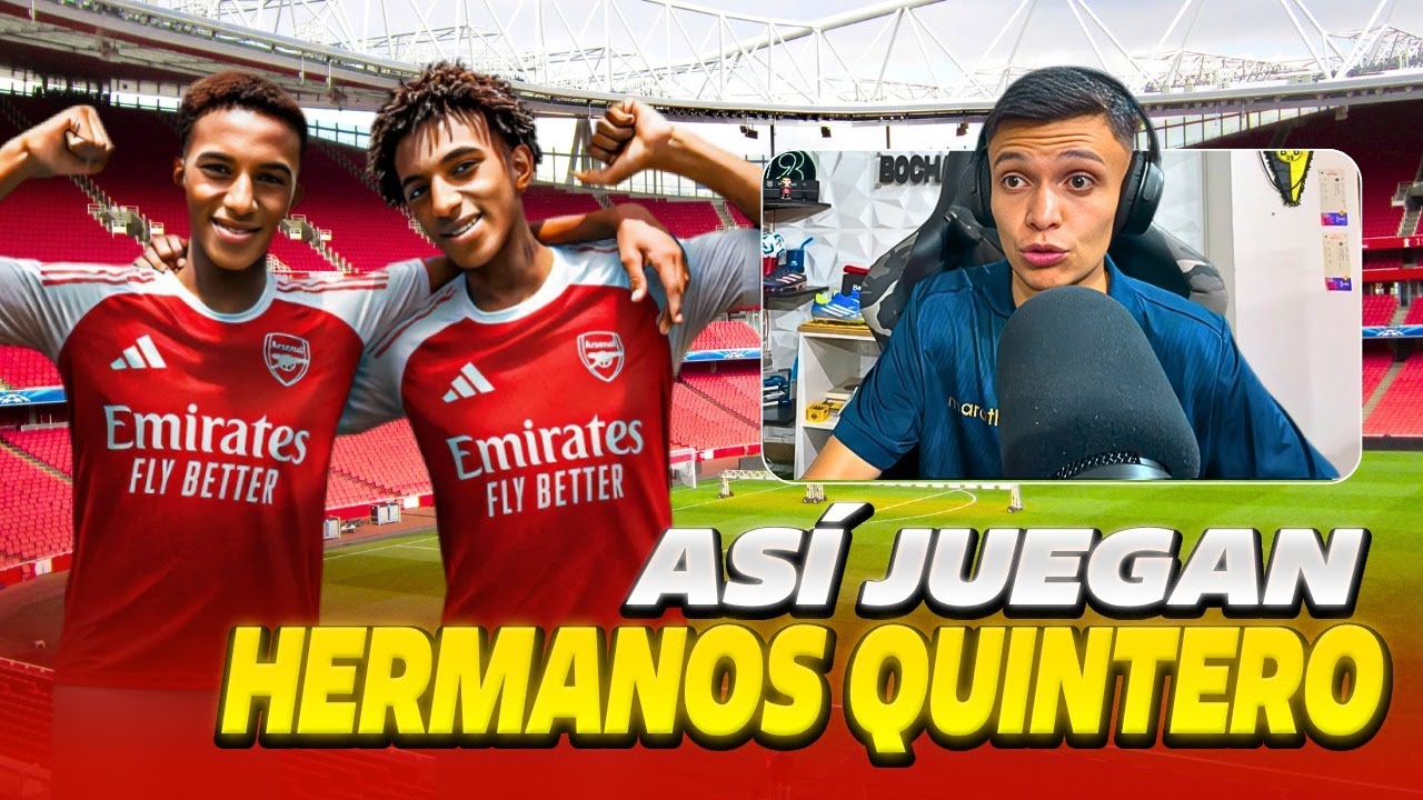 ASÍ JUEGAN LOS GEMELOS  QUE ACABAN DE FICHAR POR EL ARSENAL... Los hermanos Quintero 