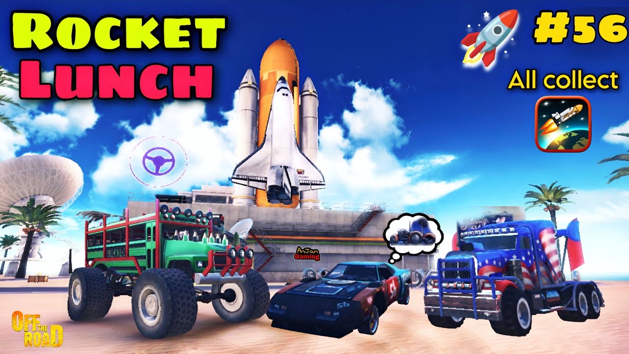 Off The Road 56th Rocket Lunch after all space mission relics collected🚀🤔💰|| OTR Rocket Lunch 🤪💸🚀