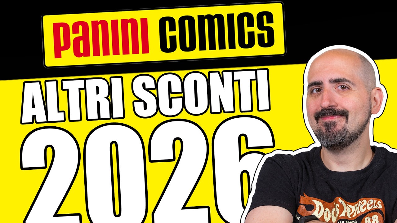 Sconti Panini 2026: speciale Fumetti Panini Comics!