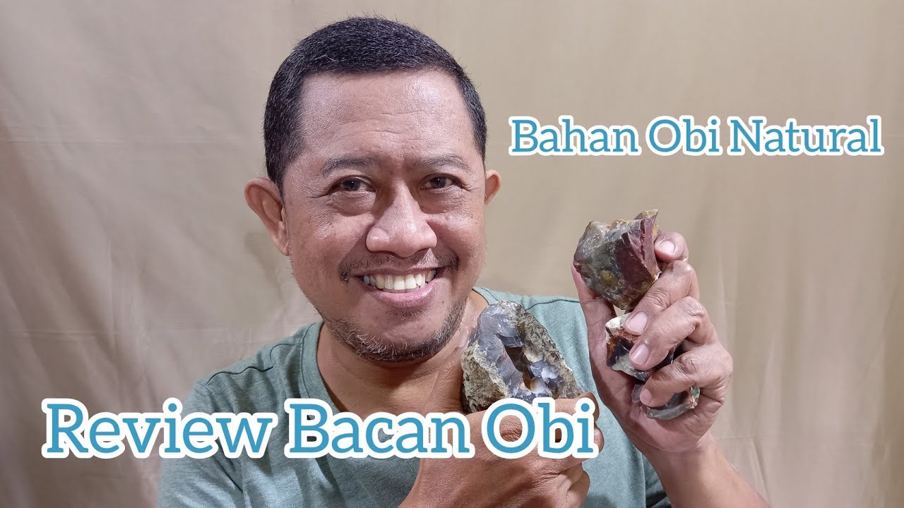 Review Bahan Batu Bacan Obi Asli dari Pulau Bacan Oleh Cincin Cibinong