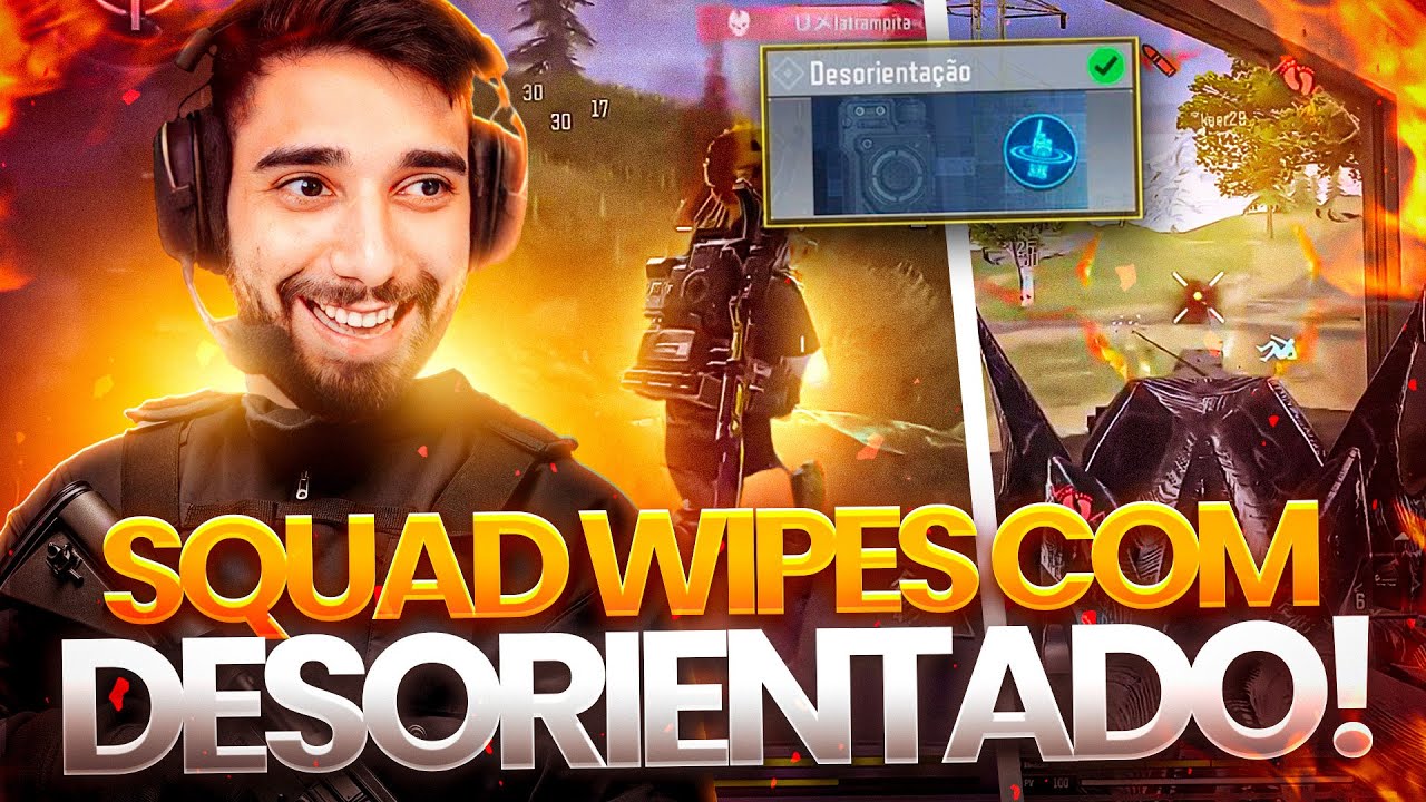 Desorientação Mortal😵‍💫: Vários Squad Wipes no CoD Mobile BR!🔥