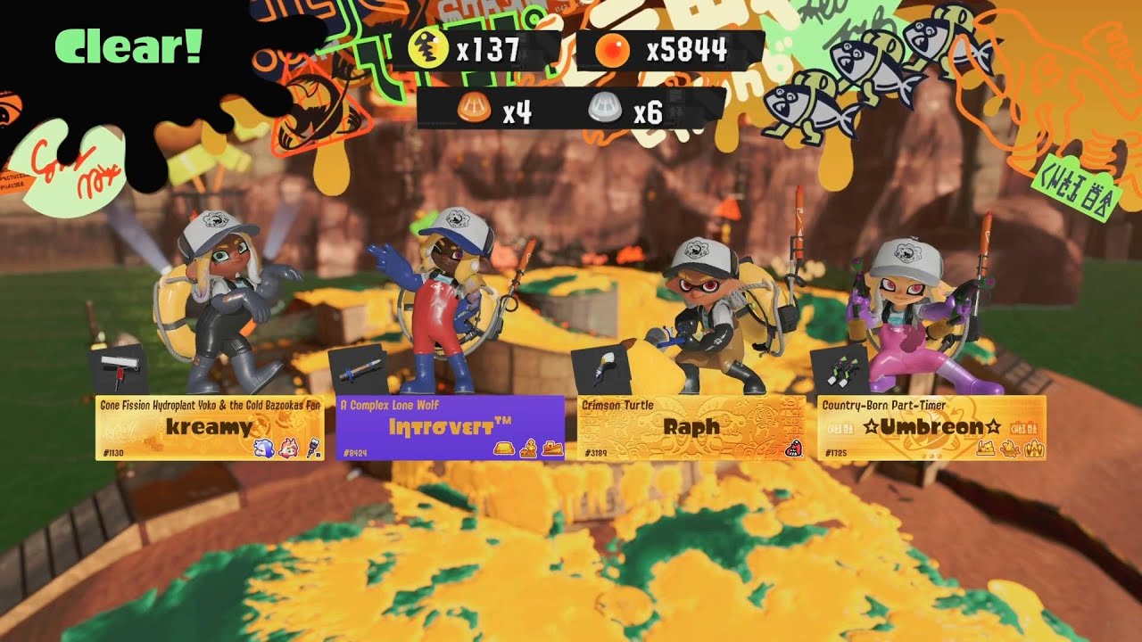 Splatoon 3 - Salmon Run Freelance 