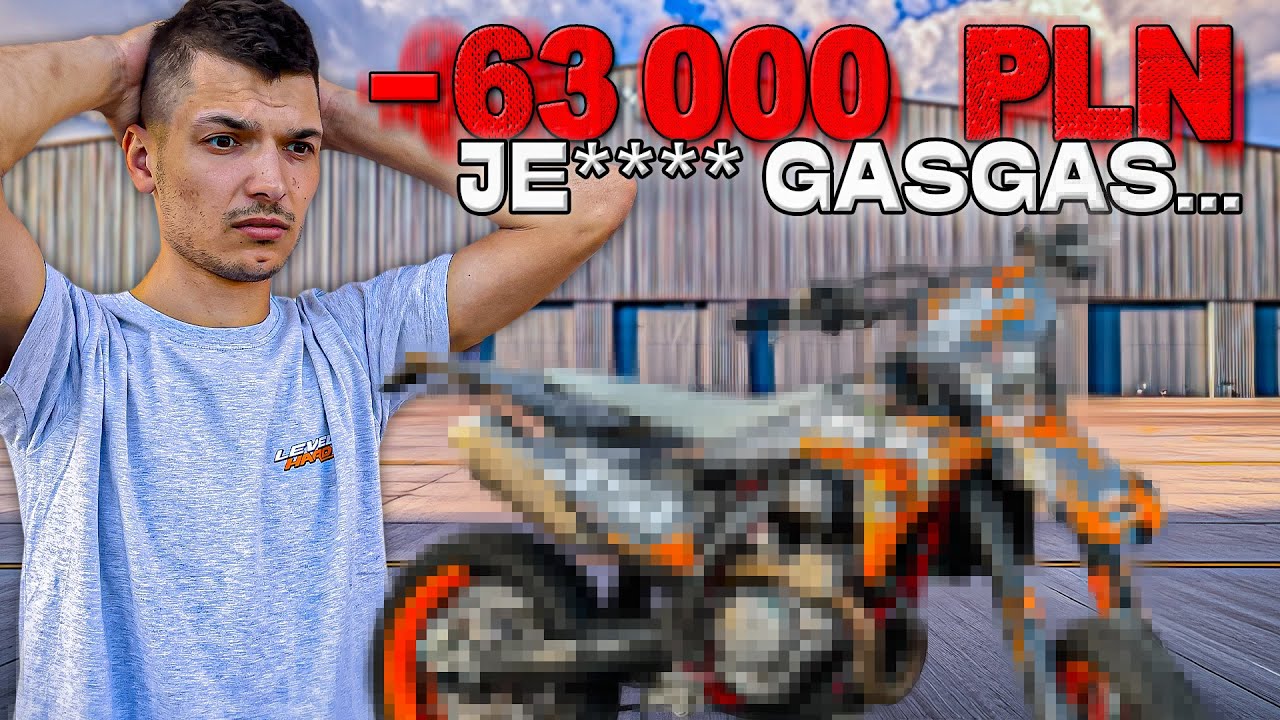 Garażowa PATOLOGIA czyli ZAKUP, UNBOXING i przeBUDOWA NOWEGO GasGasa