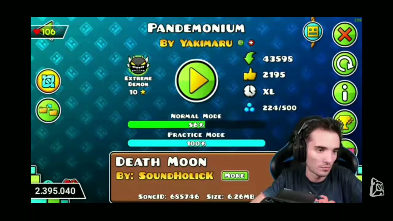 a guitar se le olvida quitar el hack y se pasa pandemonium al instante xD