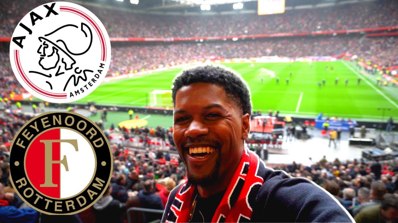 American Experiences Ajax vs Feyenoord Atmosphere! (FIRST Dutch Soccer Match)