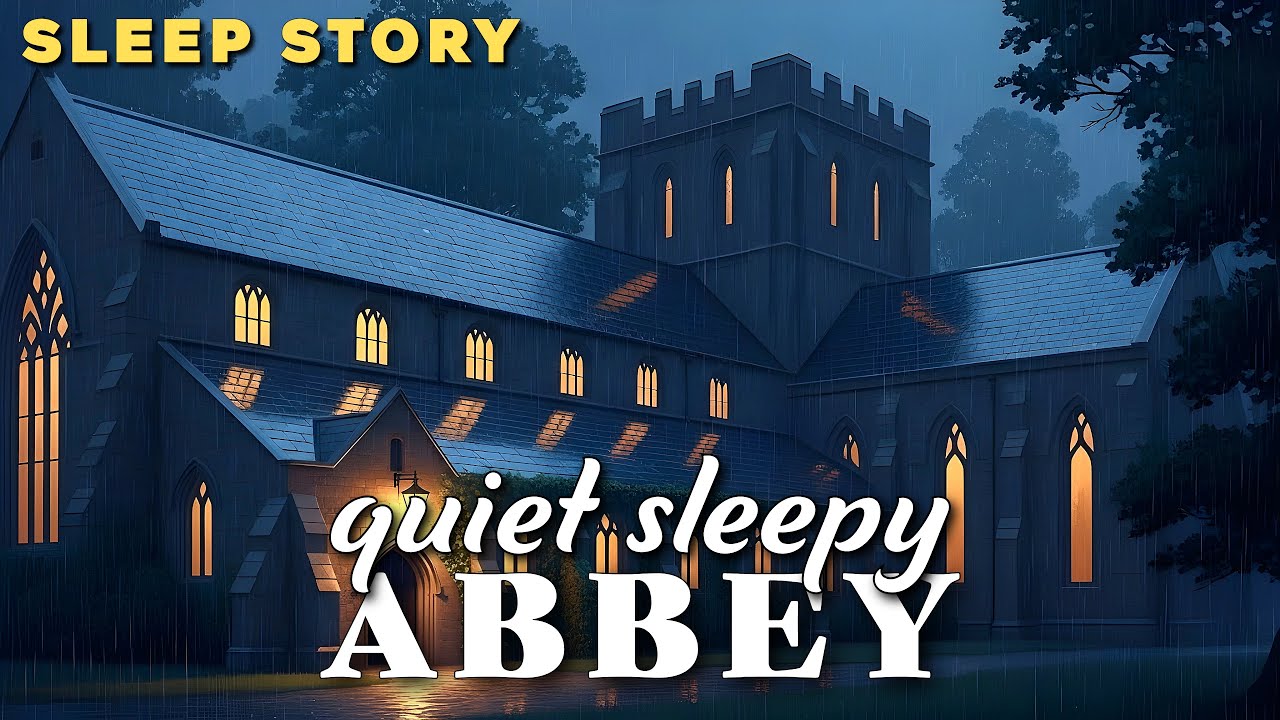 Cozy Bedtime Story: Rain on the Roof of Sleepy Abbey