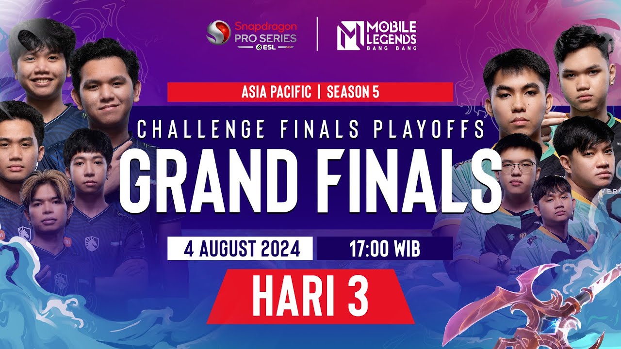 🔴 [ID] AP MLBB | Snapdragon Mobile Challenge Finals Playoffs | Season ke-5 | Grand Finals