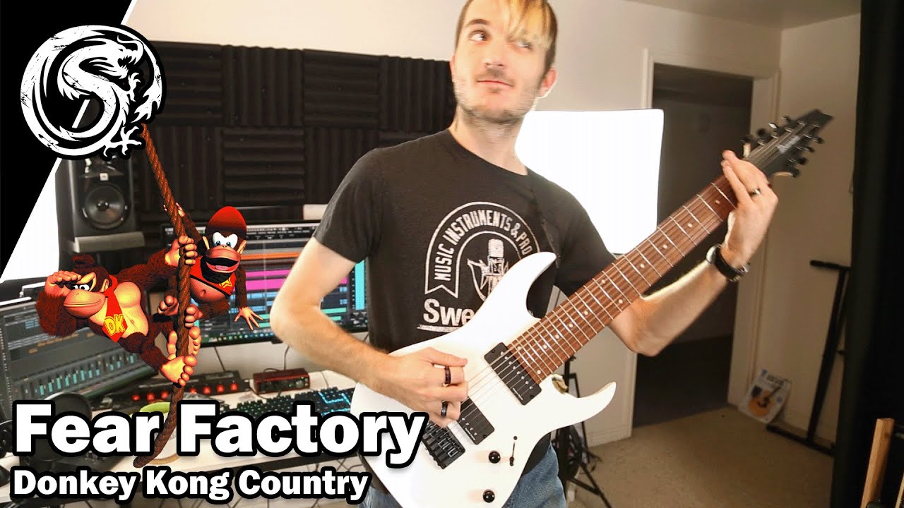 FEAR FACTORY [GUITAR COVER] - Donkey Kong Country | AlphaStorm